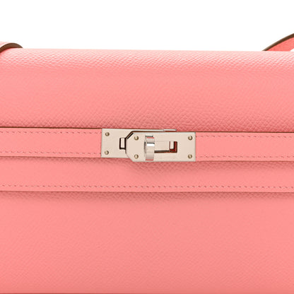 Hermes Epsom Kelly Wallet To Go Rose Confetti 8 of 10