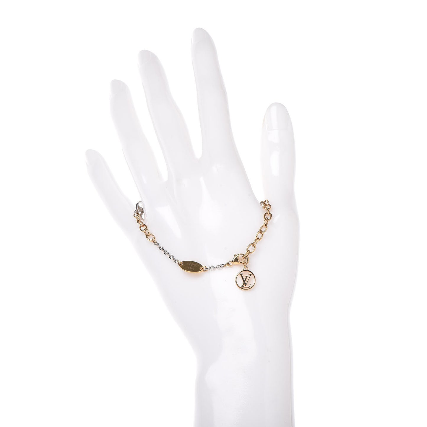 Logomania Bracelet Silver Gold