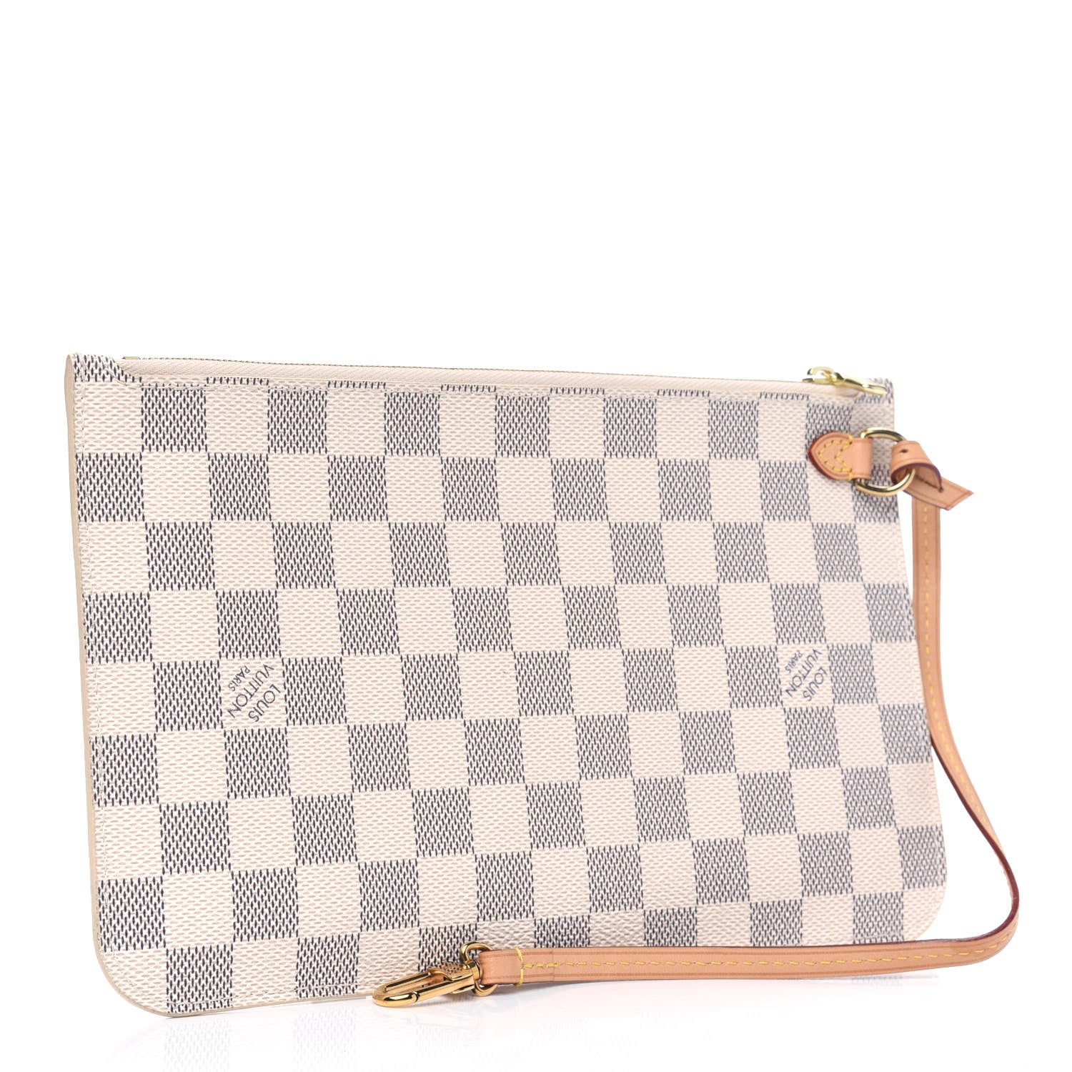 Louis Vuitton Damier Azur Neverfull MM GM Pochette 2 of 5