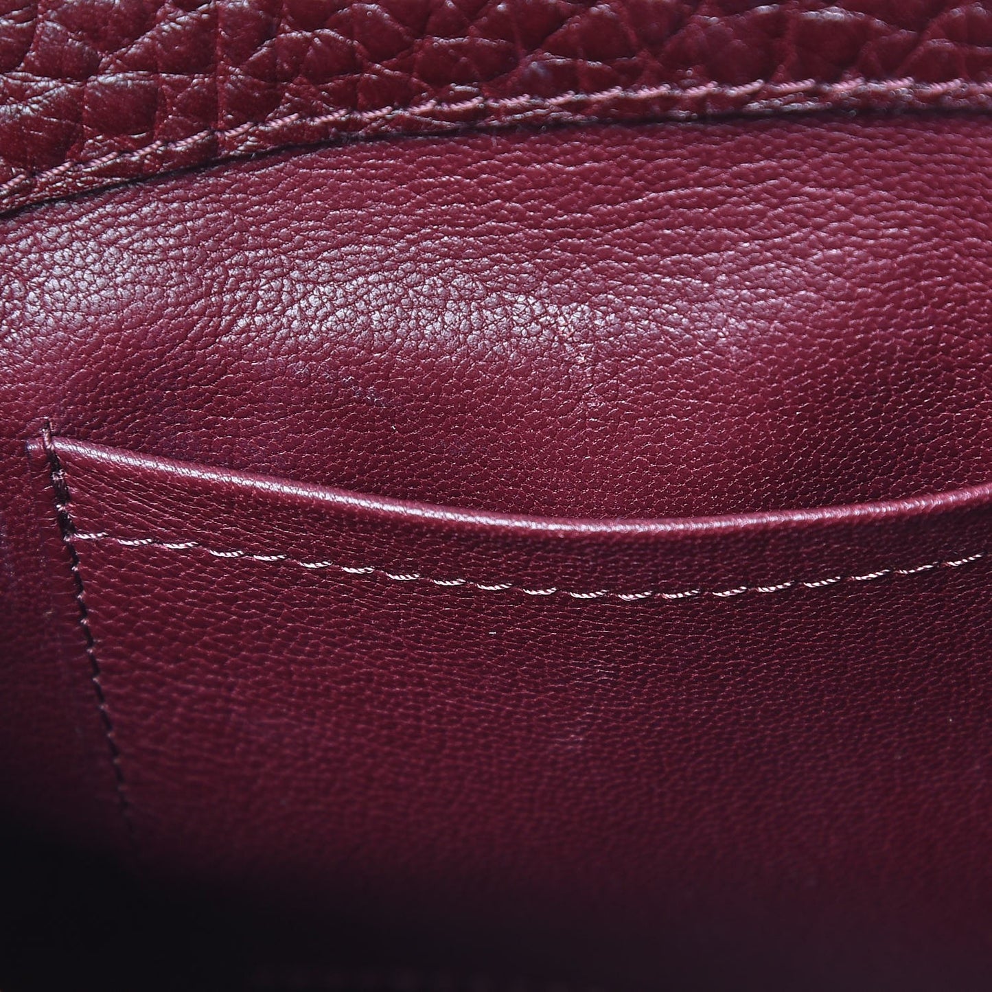 Monogram Ostrich Python Majestueux PM Bordeaux