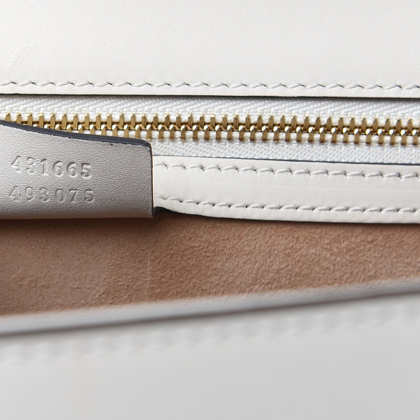 Calfskin Embroidered Medium Sylvie Top Handle Bag White