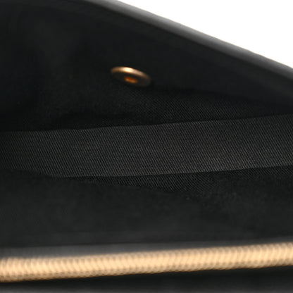 Chanel Caviar Diamond Stitched Small Top Handle Flap Black 5 of 13