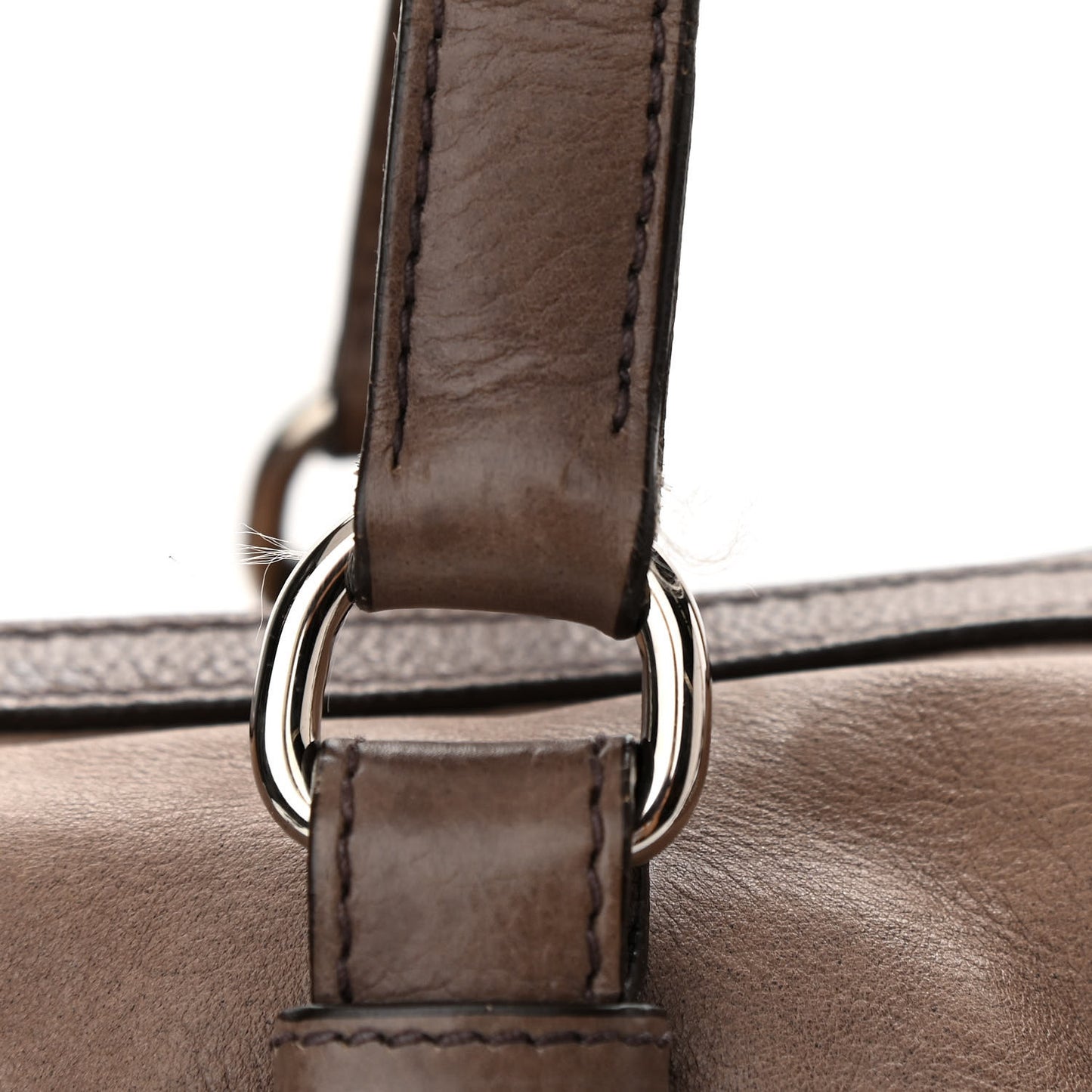 Glace Calf Shoulder Bag Ardesia Fumo