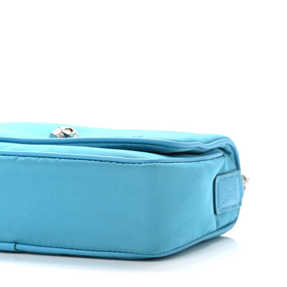 Alexander McQueen Nylon Skull Camera Crossbody Bag Blue 10 of 10