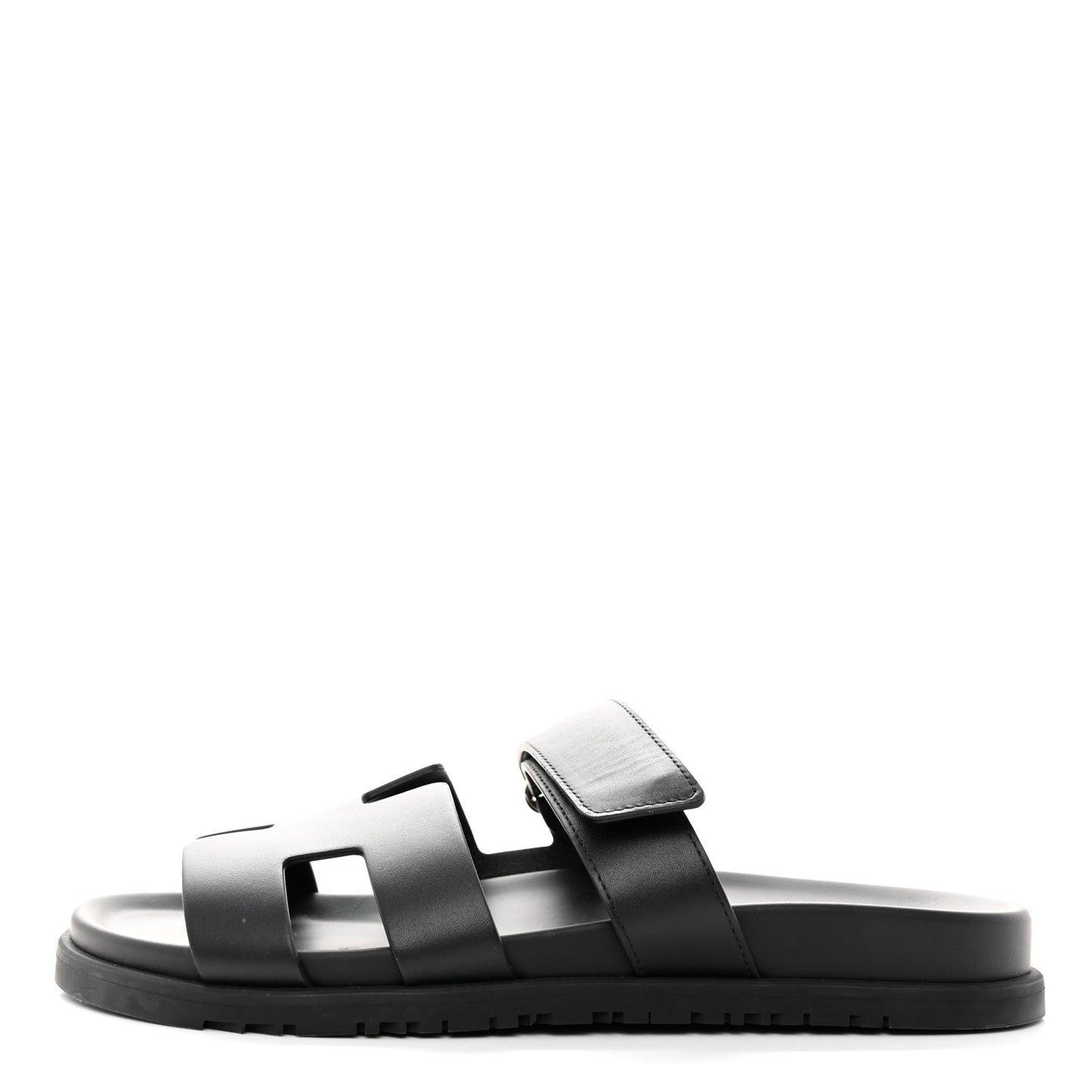 Calfskin Womens Chypre Sandals 41 Black