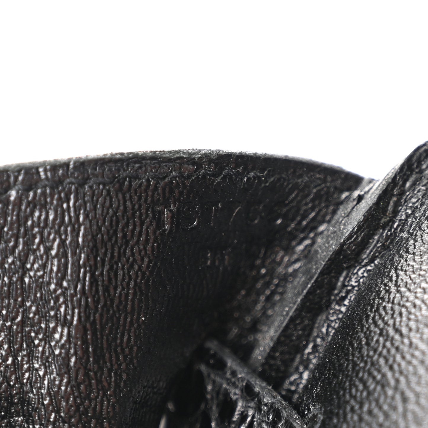 Shiny Porosus Crocodile Birkin 30 Black