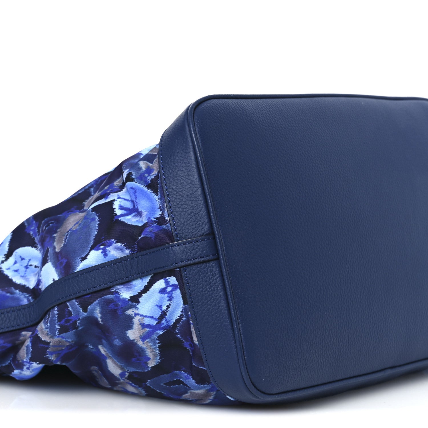 Louis Vuitton Nylon Monogram Ikat Noefull MM Grand Blue 8 of 9
