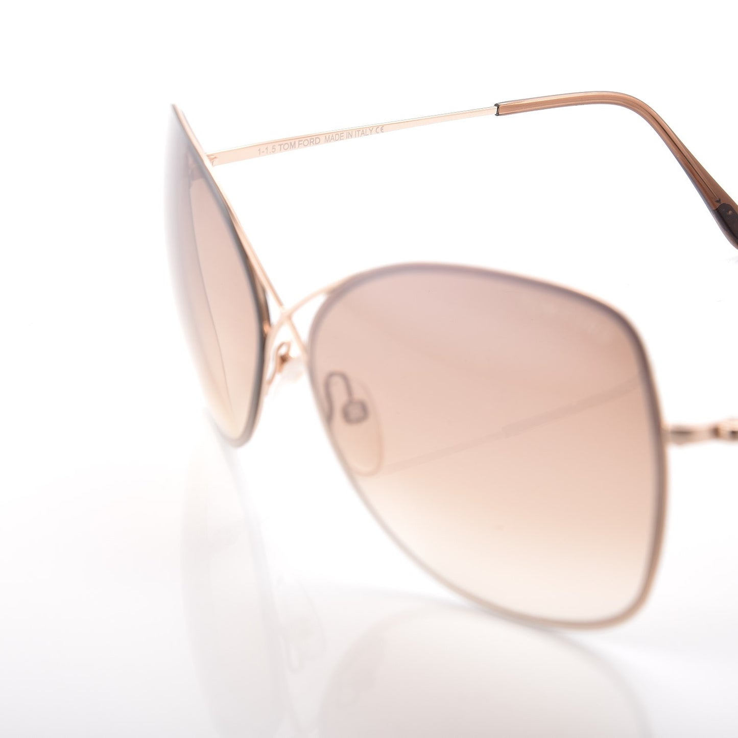 Colette Butterfly Sunglasses TF250 Rose Gold