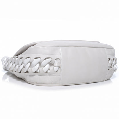 Chanel Leather Modern Chain Flap White 4 of 8