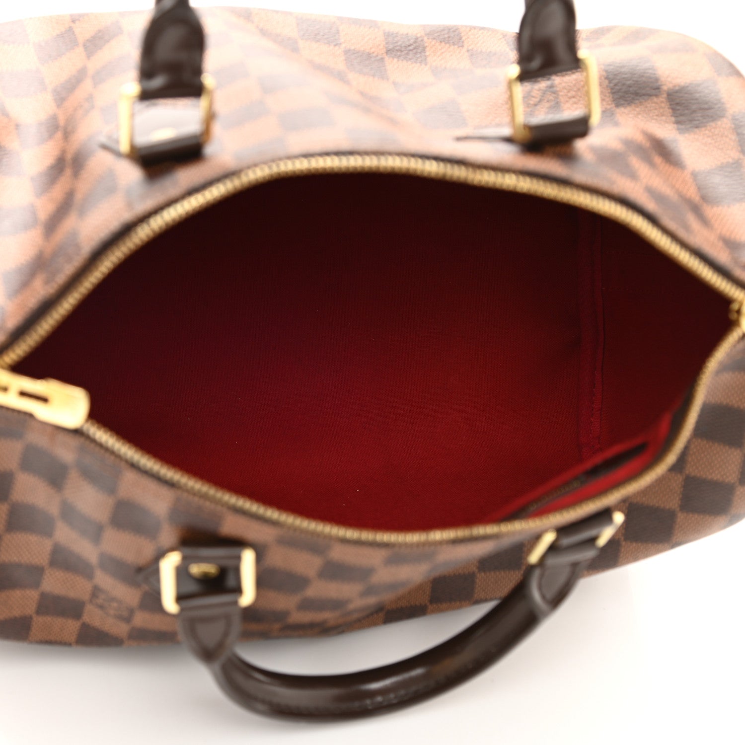 Louis Vuitton Damier Ebene Speedy Bandouliere 30 5 of 8