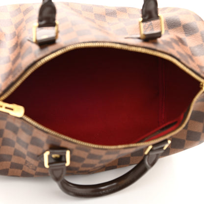 Louis Vuitton Damier Ebene Speedy Bandouliere 30 5 of 8