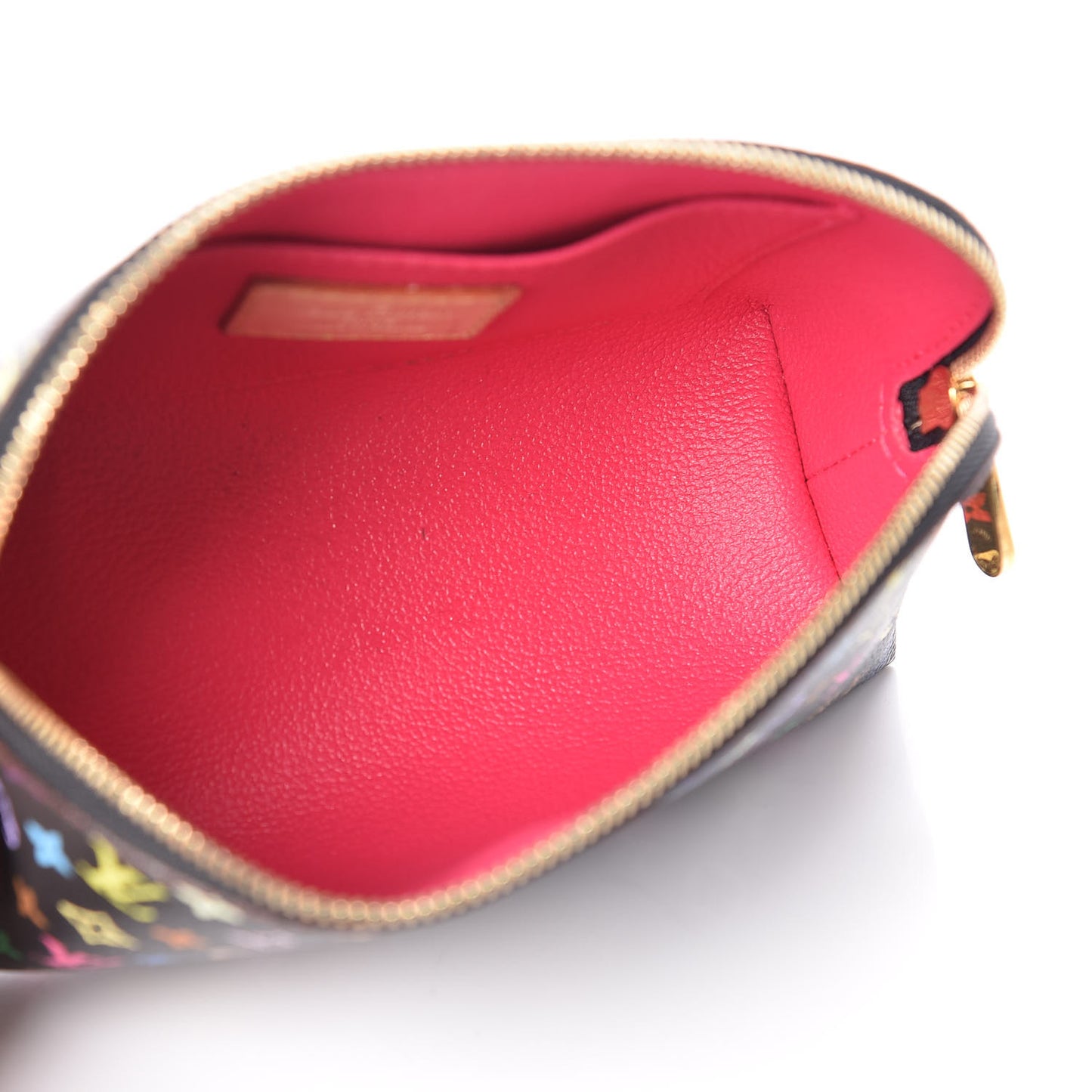 Monogram Multicolor Cosmetic Pouch Black Grenade