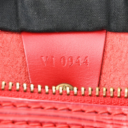 Louis Vuitton Epi Speedy 25 Castillan Red 7 of 11