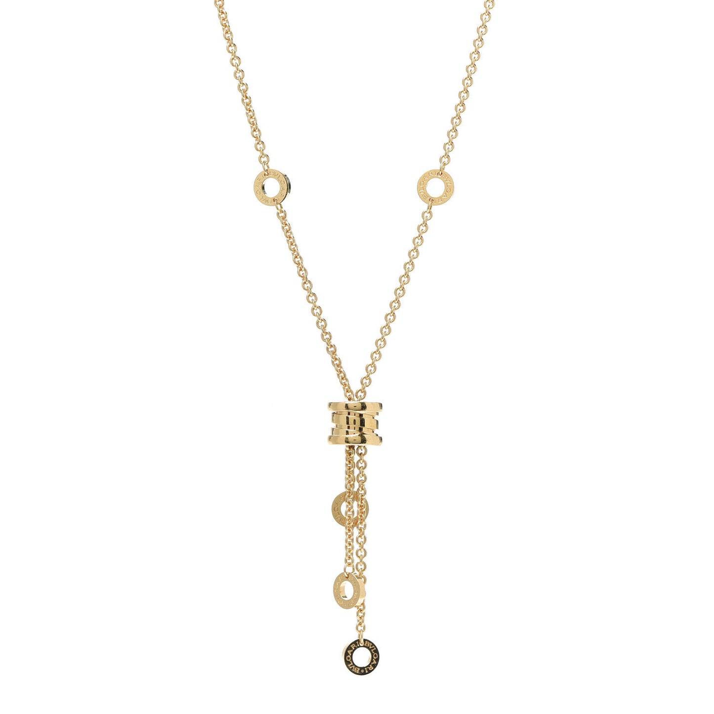 18K Yellow Gold B.Zero1 Lavalier Necklace