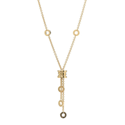 Bulgari 18K Yellow Gold B.Zero1 Lavalier Necklace 1 of 7