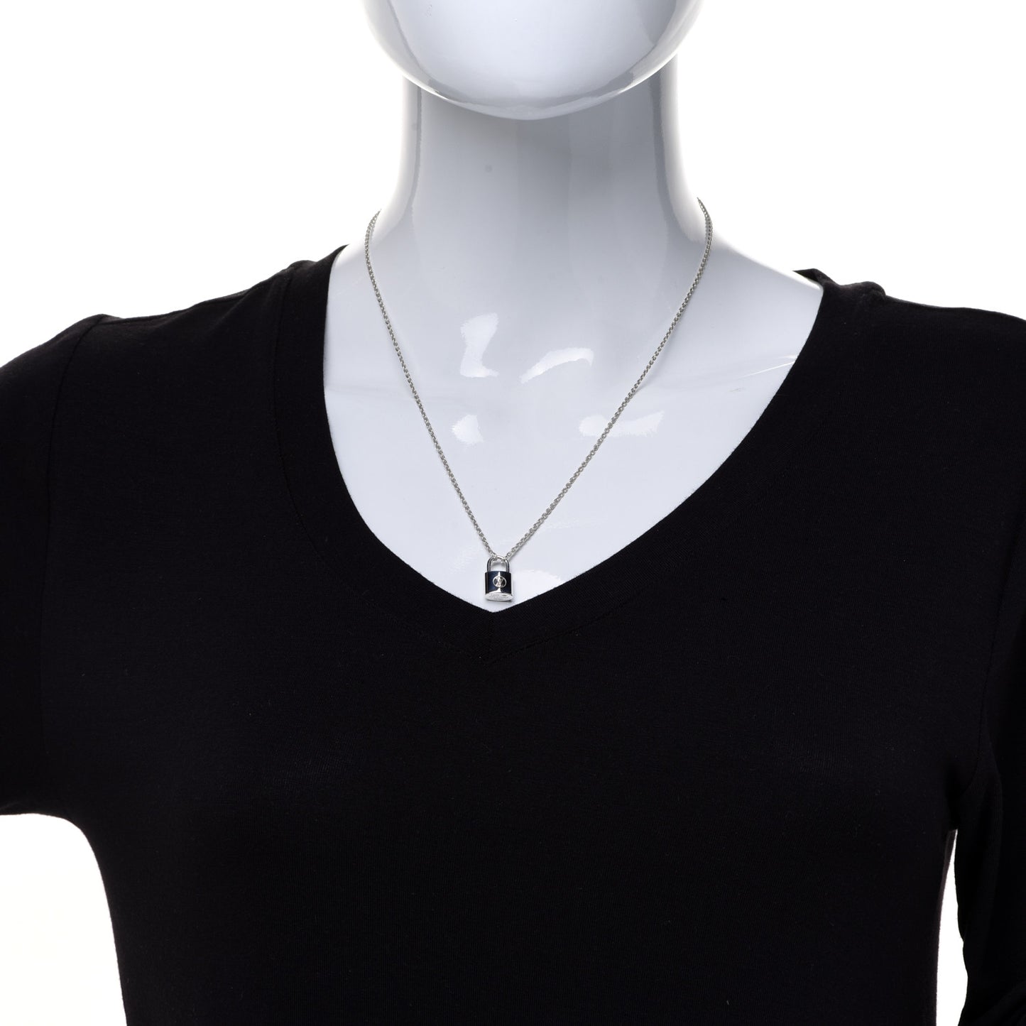 Sterling Silver Lockit Necklace