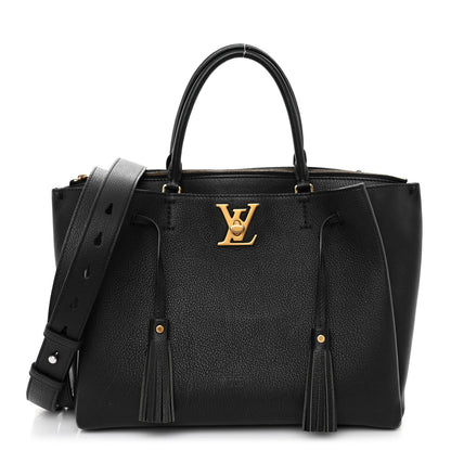 Louis Vuitton Calfskin Lockmeto Black 1 of 10