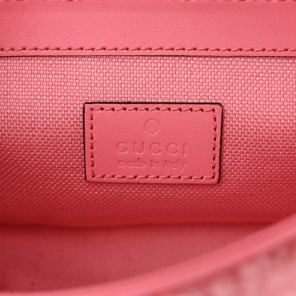 Gucci Shearling Matelasse Super Mini GG Marmont Shoulder Bag Lotus Pink 6 of 10