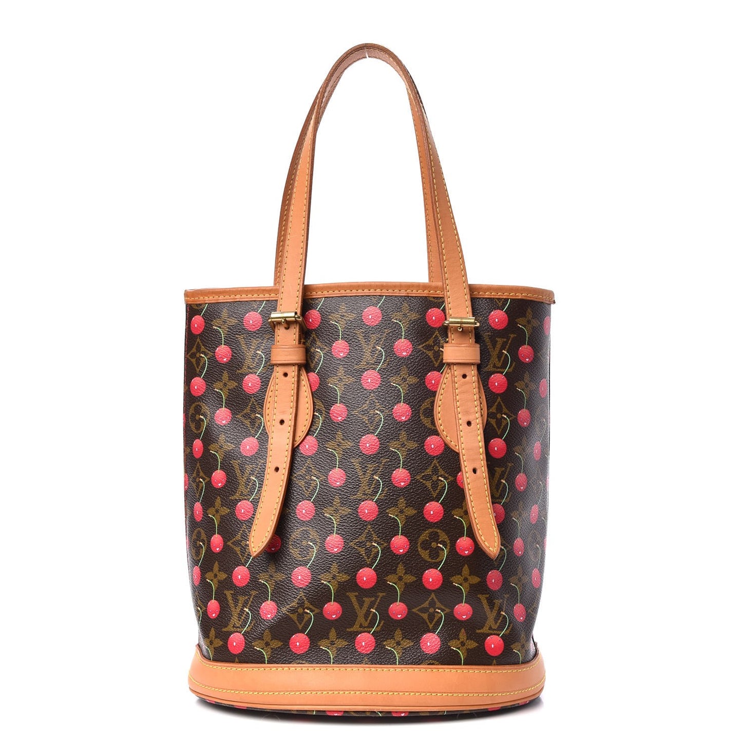 Monogram Cerises Bucket Bag