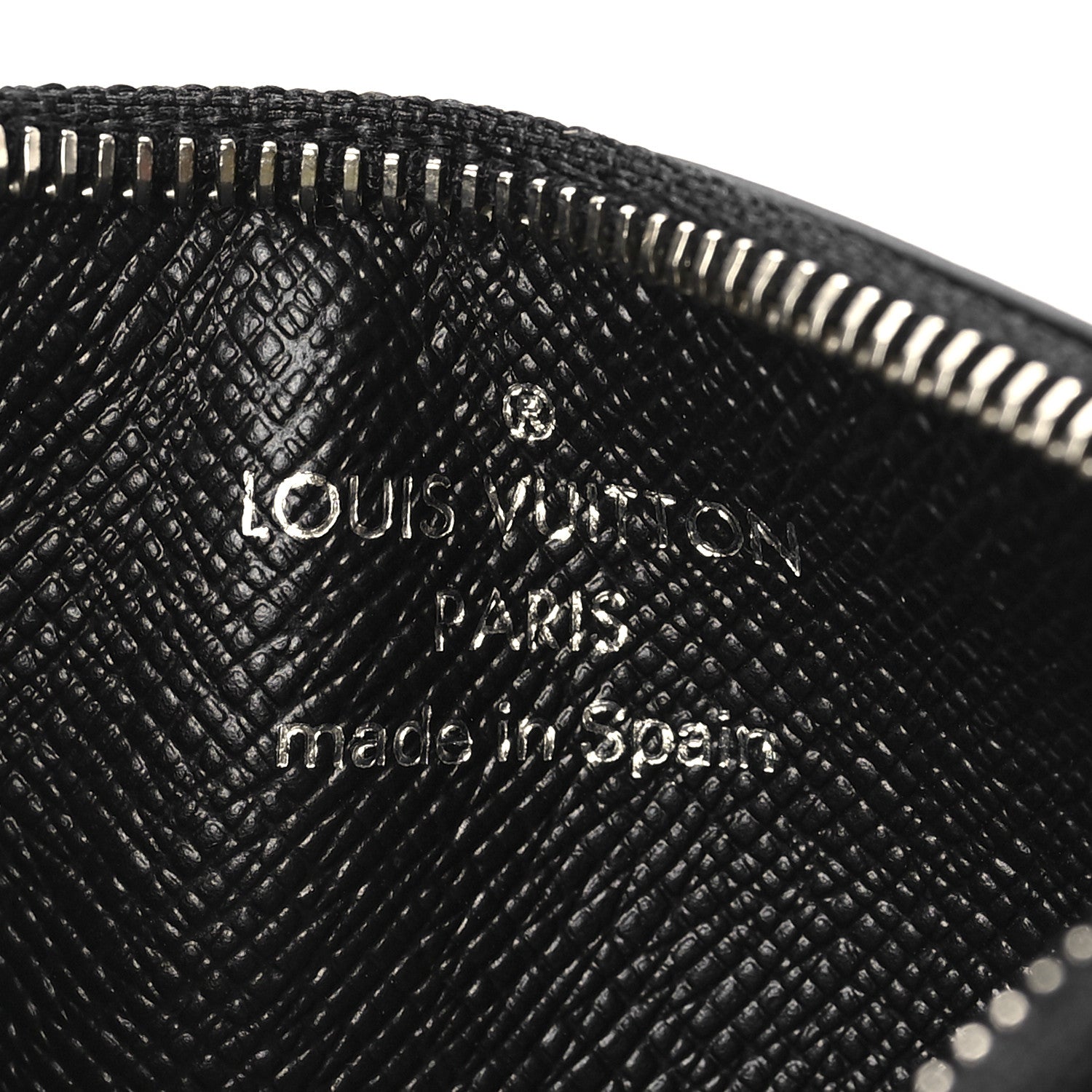 Louis Vuitton Epi Key Pouch Black 6 of 6