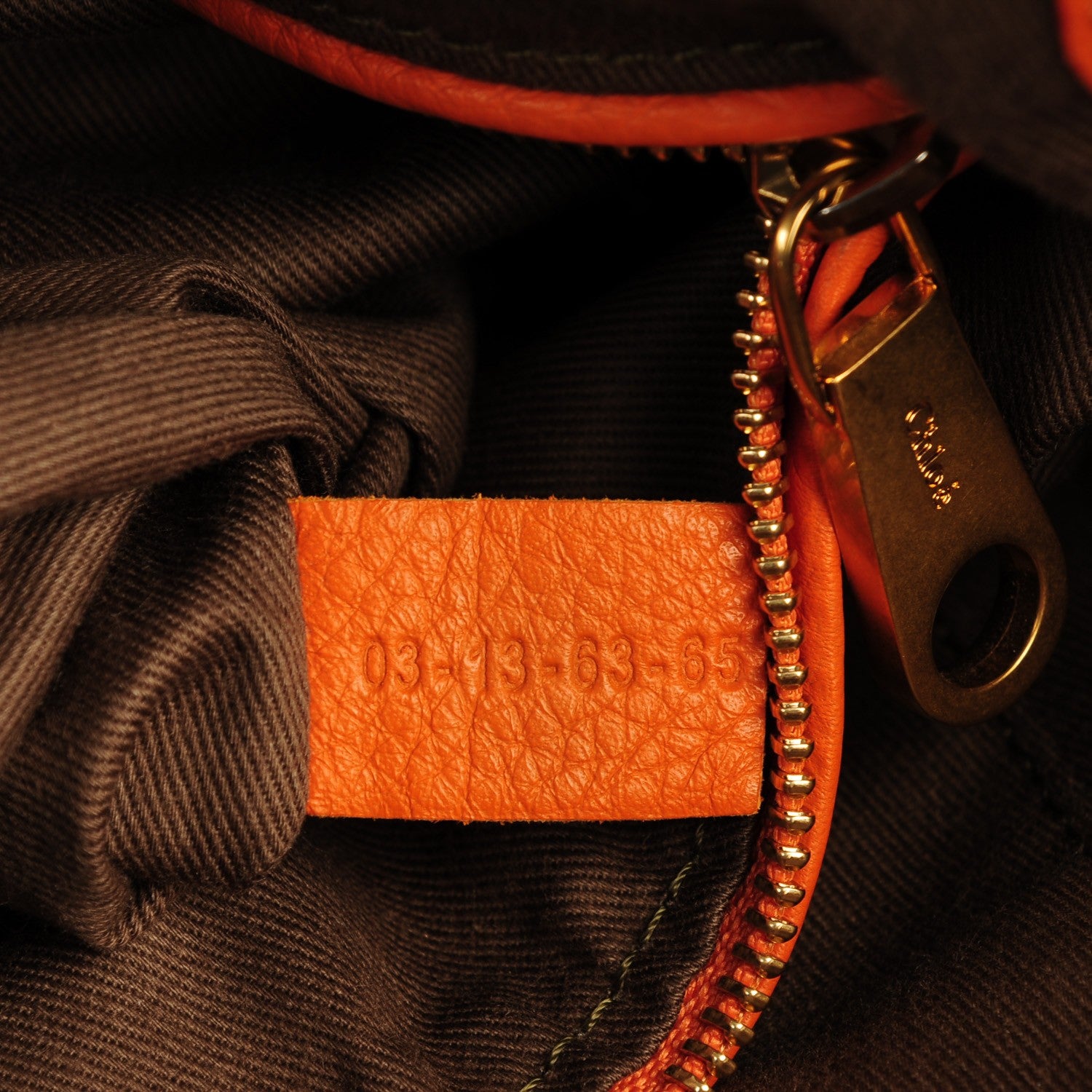 Chloe Calfskin Medium Marcie Satchel Indian Summer 7 of 8