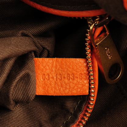 Chloe Calfskin Medium Marcie Satchel Indian Summer 7 of 8
