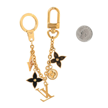 Louis Vuitton Monogram Spring Street Bag Charm Key Holder Gold 2 of 4