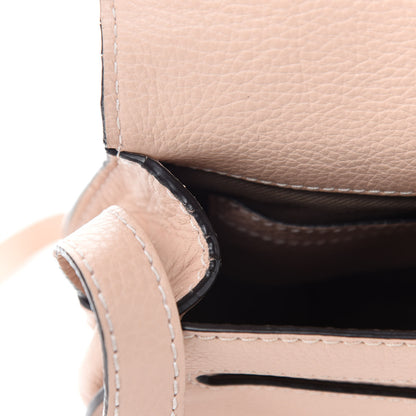 Chloe Calfskin Mini Marcie Round Crossbody Bag Blush Nude 9 of 13
