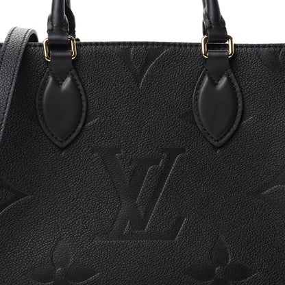 Louis Vuitton Empreinte Monogram Giant Onthego PM Black 10 of 11