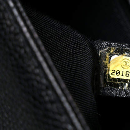 Chanel Caviar Quilted Medium Boy Flap Black 6 of 9