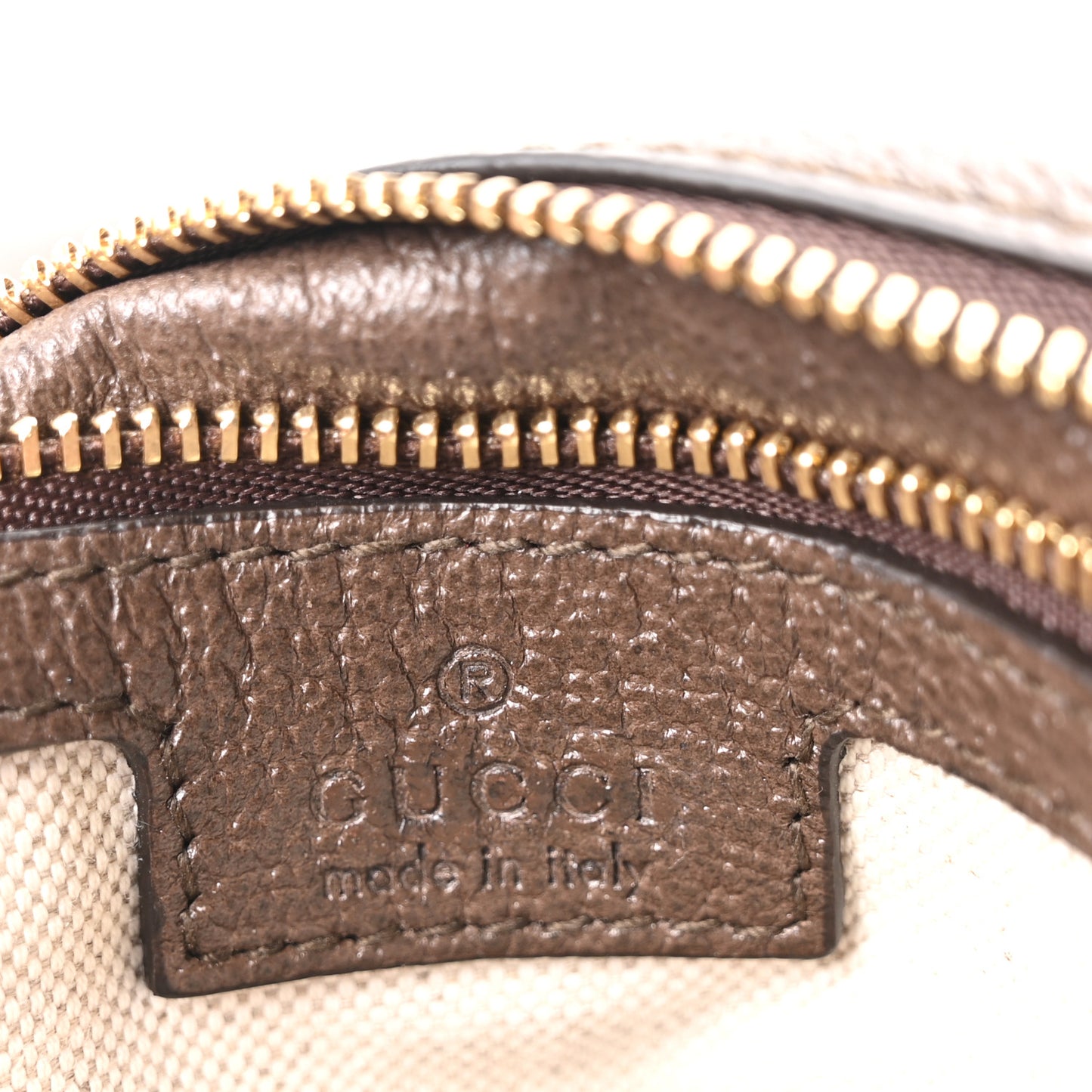 GG Supreme Monogram Textured Dollar Calfskin Web Medium Blondie Top Handle Shoulder Flap Bag Beige Ebony New Acero