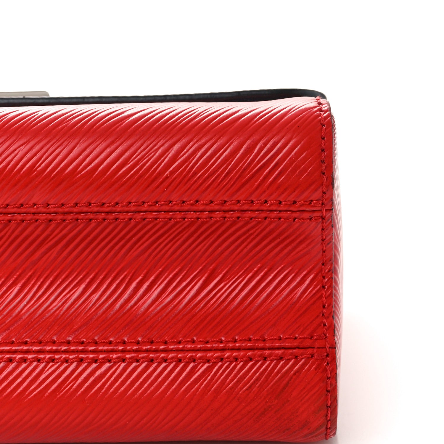 Louis Vuitton Epi Twist Braided Strap Shoulder Bag PM Coquelicot 11 of 12