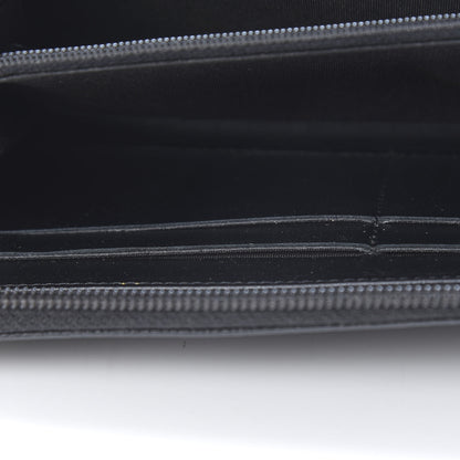 Chanel Caviar Timeless CC Large Gusset Zip Around Wallet Black 11 of 11