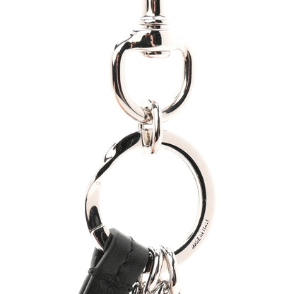 Gucci Calfskin Half Horsebit GG Key Charm Black 4 of 4