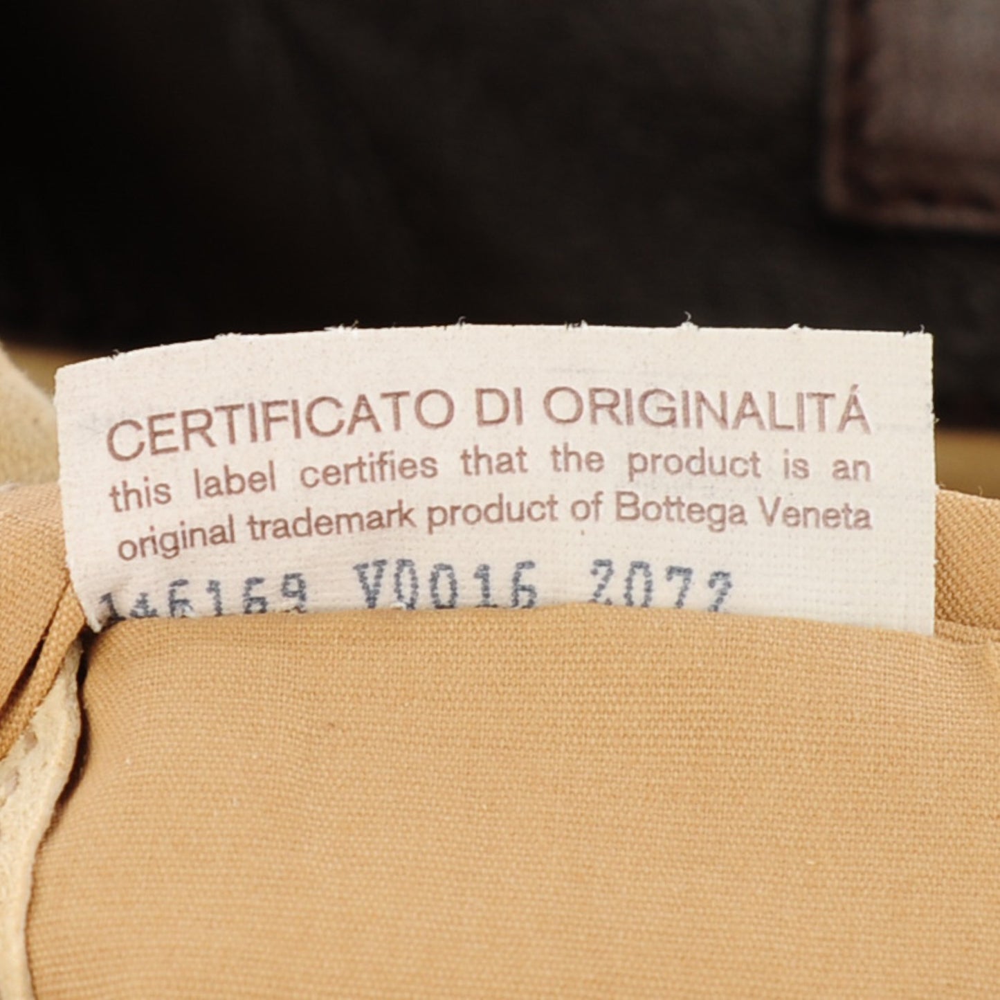 Nappa Intrecciato Tote Ebano