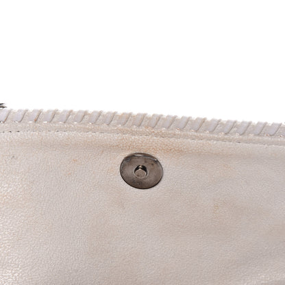 Stella McCartney Shaggy Deer Quilted Mini Falabella Fold Over Tote Chalk 9 of 17