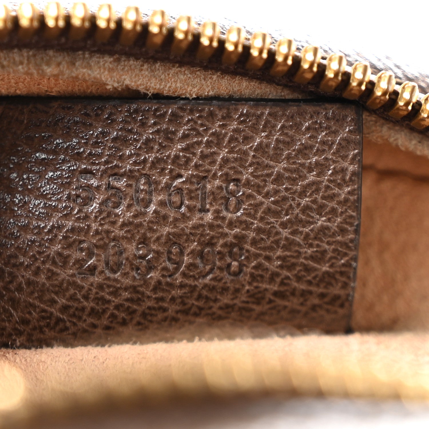 Gucci GG Supreme Monogram Web Mini Ophidia Round Shoulder Bag Brown 7 of 12