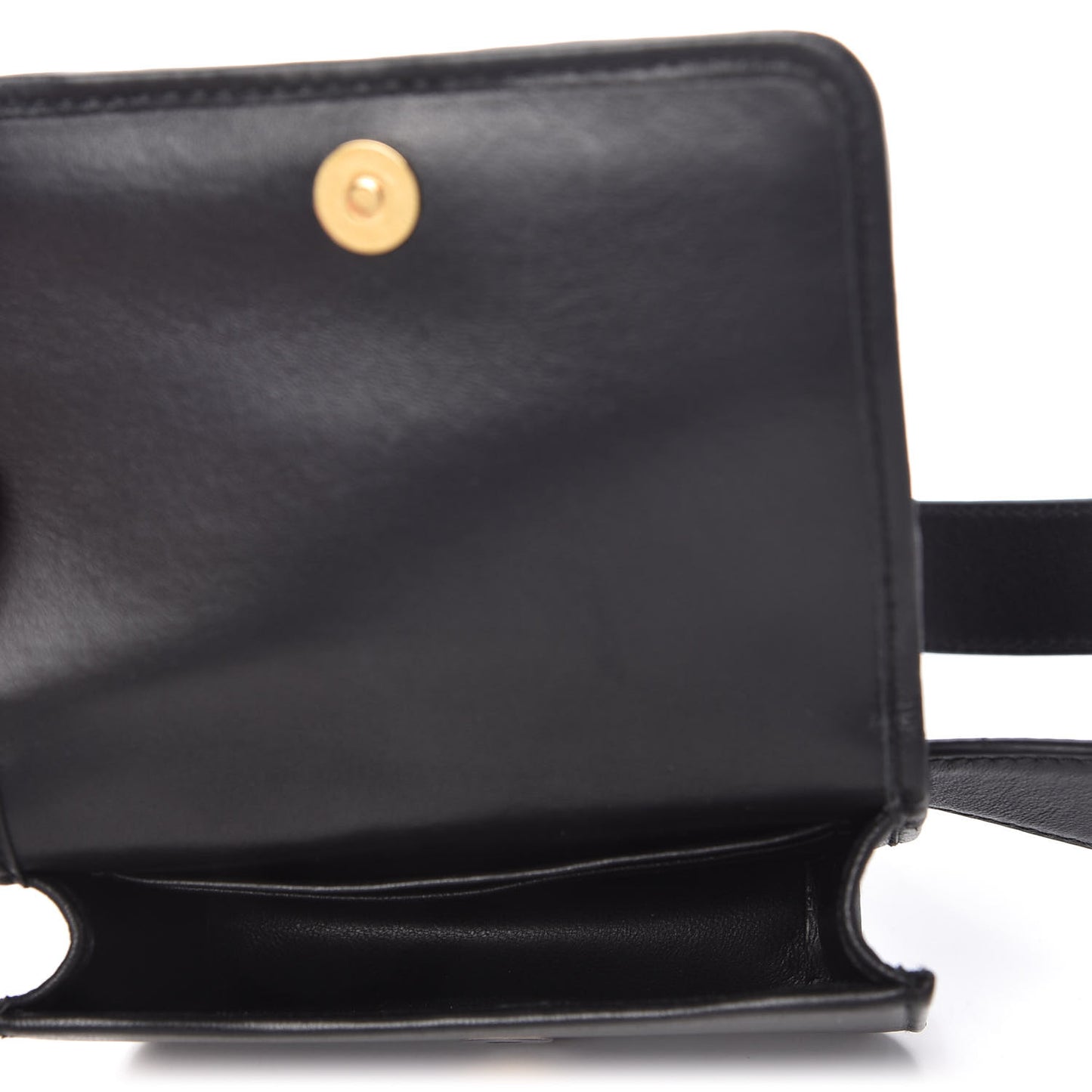 Nappa Matelasse Mini Belt Bag Black