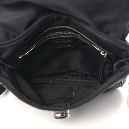 Christian Dior Nylon Cannage Charming Lock Bag Black 5 of 16