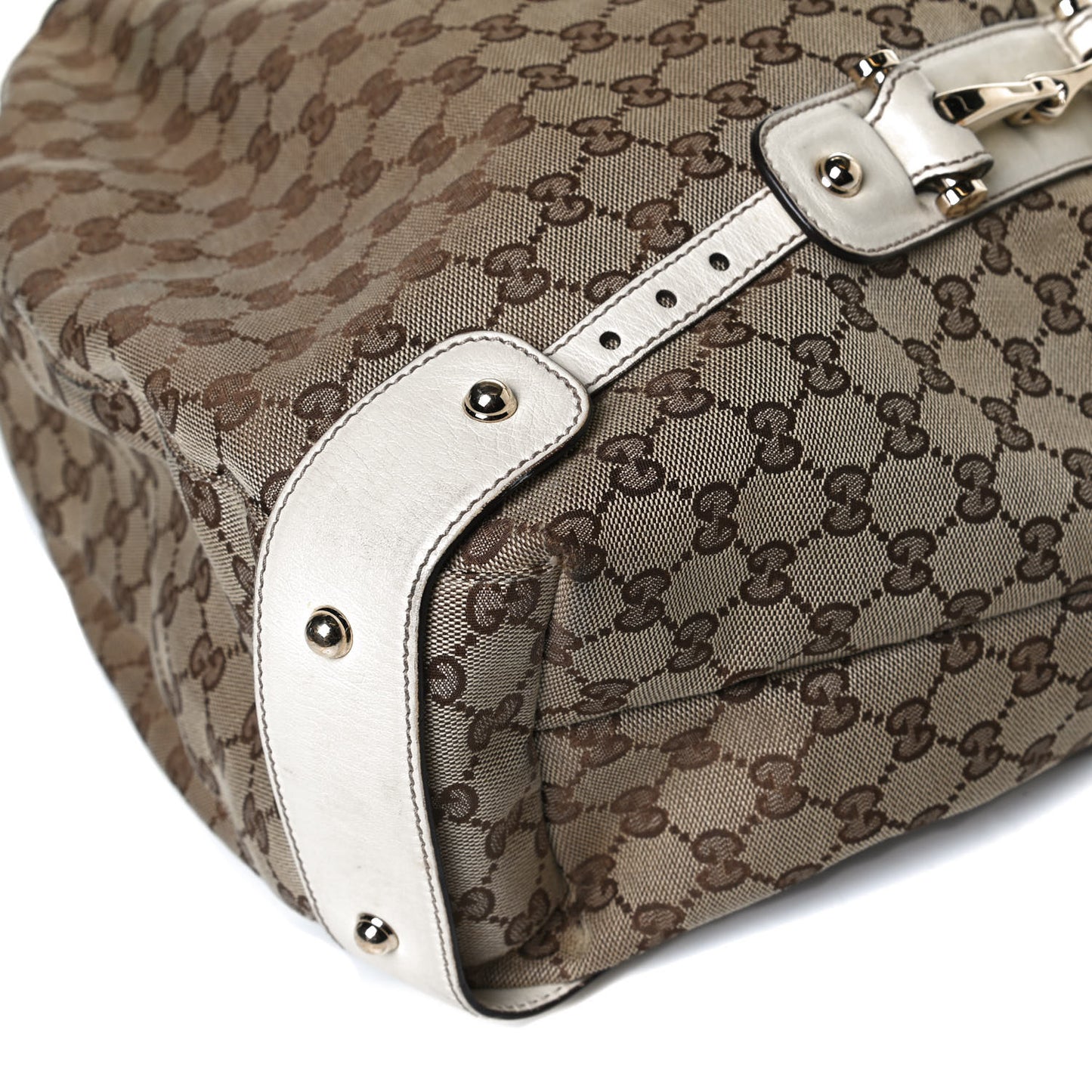 Monogram Medium Pelham Shoulder Bag Off White