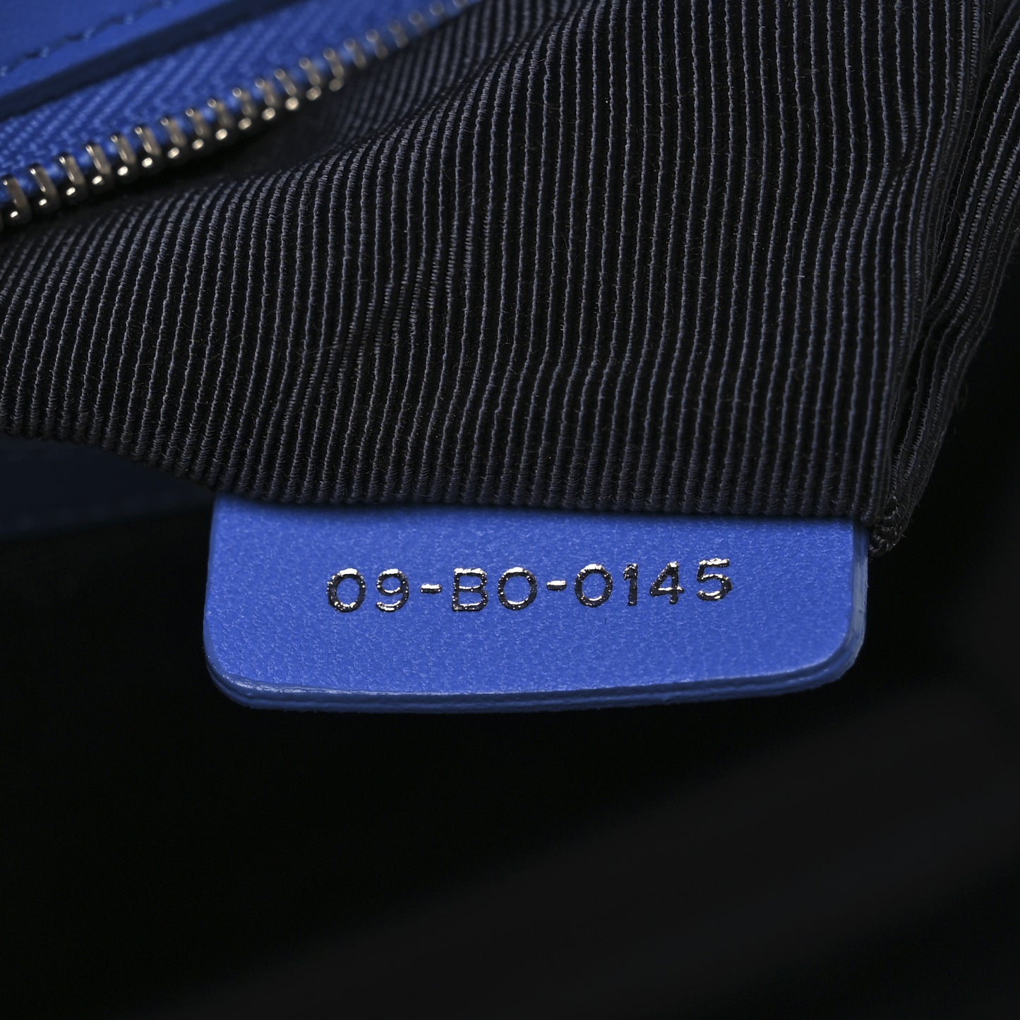 Smooth Calfskin Medium Diorama Flap Bag Blue