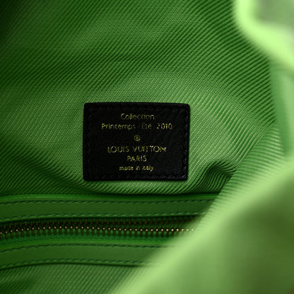 Louis Vuitton Fabric Jacquard Monogram Cheche Gypsy GM Vert 5 of 14