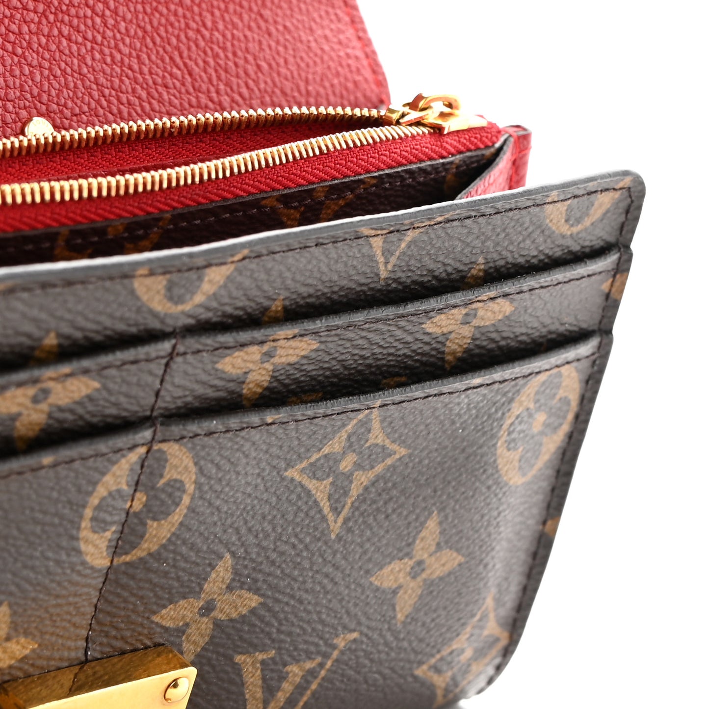 Monogram Pallas Wallet Cherry
