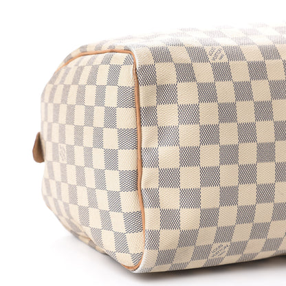 Louis Vuitton Damier Azur Speedy 30 7 of 12