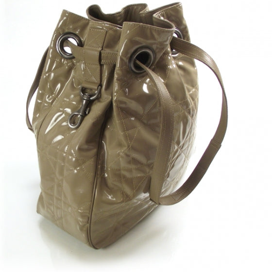 Christian Dior Vinyl Cannage Large Shoulder Bag 3 of 8