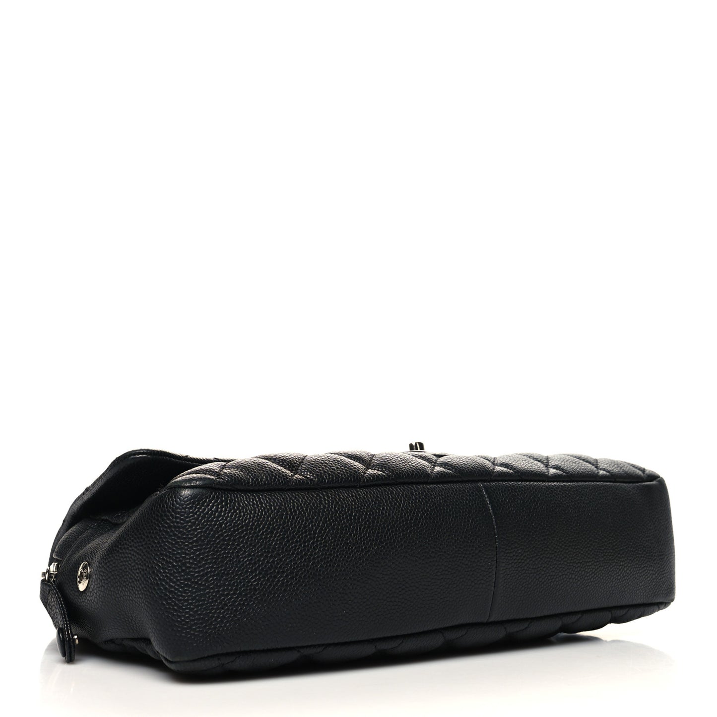 Caviar Quilted Jumbo Easy Flap Black