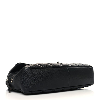 Chanel Caviar Quilted Jumbo Easy Flap Black 4 of 12