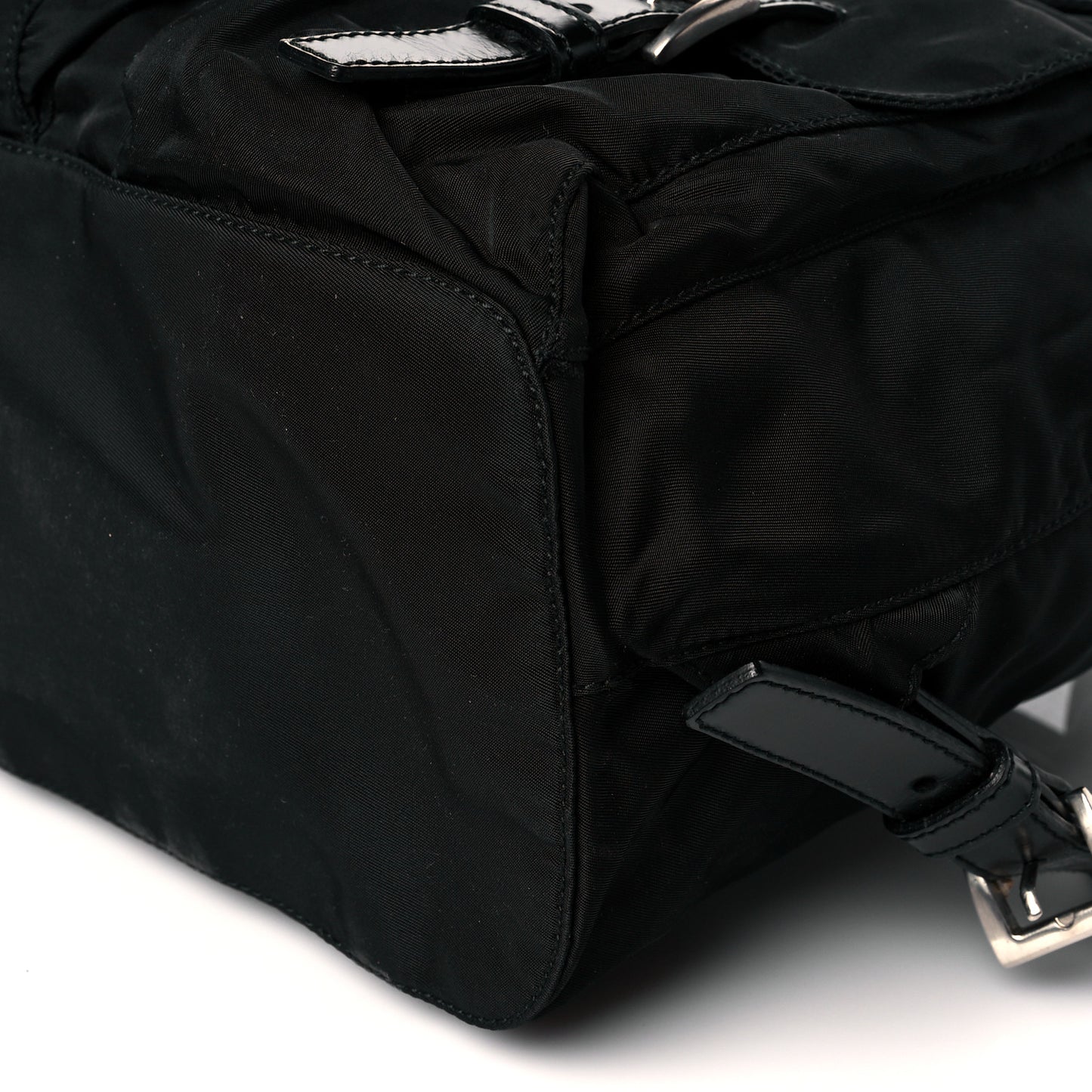 Nylon Vela Medium Backpack Black