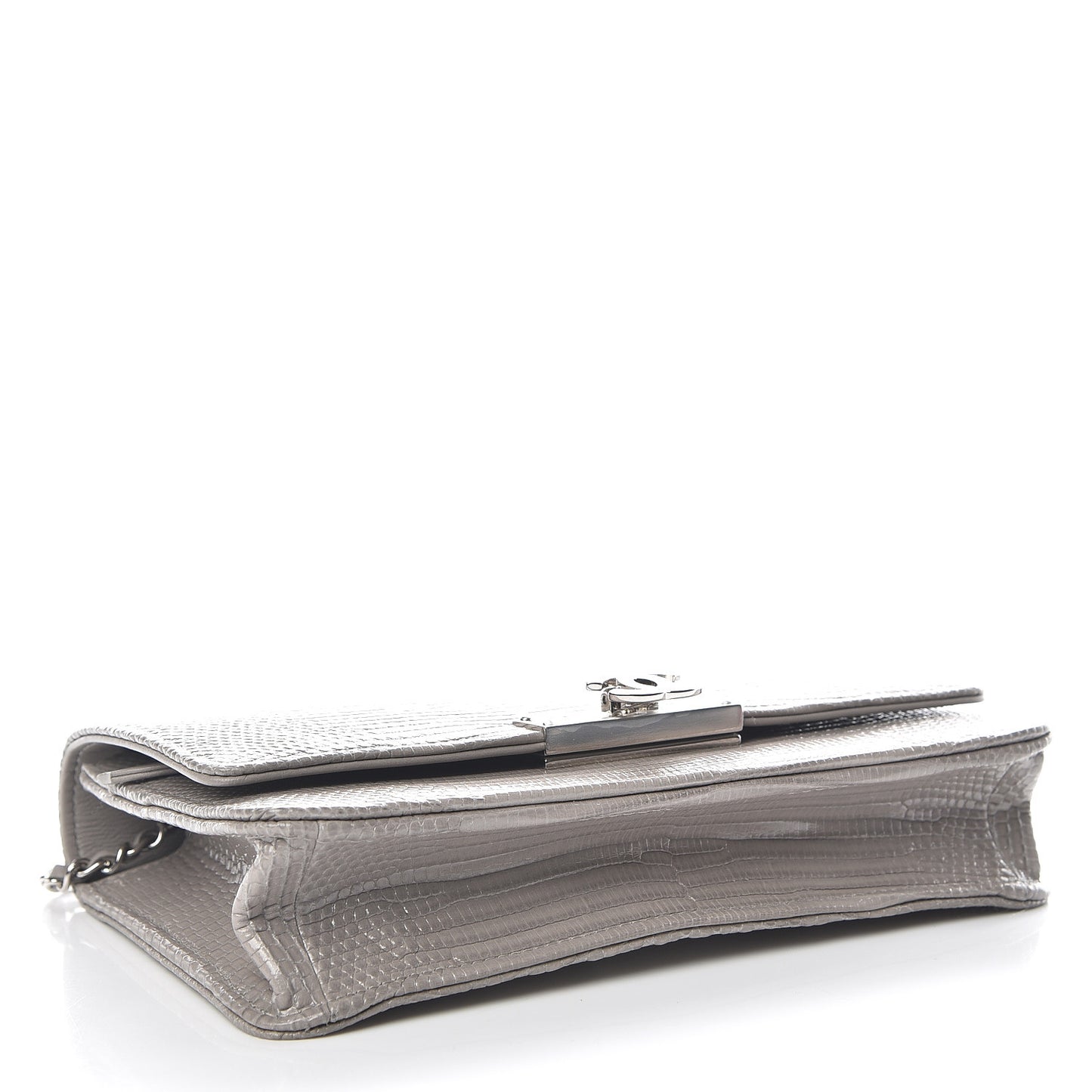 Lizard Golden Class Wallet on Chain WOC Grey