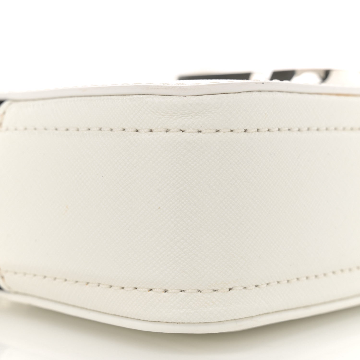 Marc Jacobs Saffiano Small Snapshot Camera Bag White 8 of 10